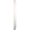 Ekena Millwork Traditional PVC Medallion (Canopies up to 9 1/2"), 16"OD x 3 1/2"ID x 1 3/8"P, Satin Blossom White CMP16TRGBW - alternate 5